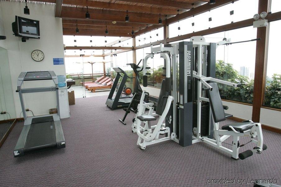 J&A Classic Hotel Lima Fasilitas foto The gym at the 36th floor